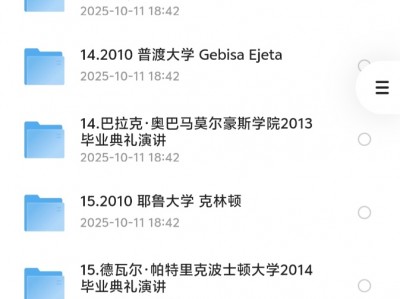 花了299买来的国外名人名校励志演讲【115集】【一共17G】